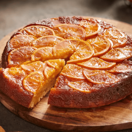 gateau orange caramel